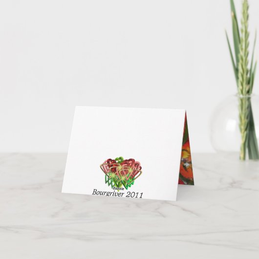 Sending Sunshine your way. Kaart (Achterkant)