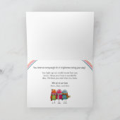 Sending You a Flock of Good Vibes, Neon Birds Kaart (Binnen)