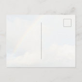 Sending You a Little Light Rainbow Thinking of You Briefkaart (Achterkant)