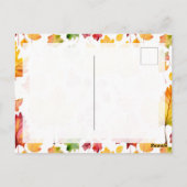 Sending You Autumn Blessings Briefkaart (Achterkant)