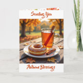 Sending You Autumn Blessings Kaart (Voorkant)