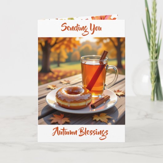 Sending You Autumn Blessings Kaart (Voorkant)