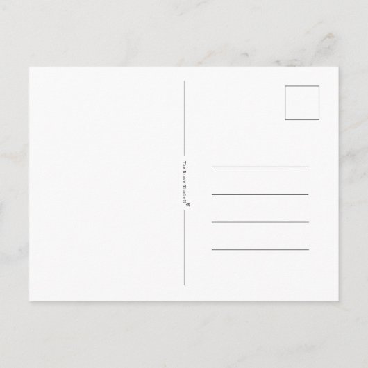 Sending You Sunshine Card Briefkaart (Achterkant)