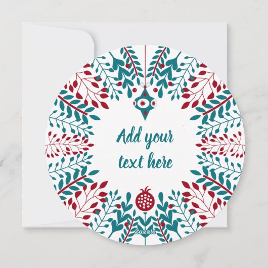 Šene Veinåhd, Beierse kerstgroet met Boarisch Feestdagenkaart (Achterkant)