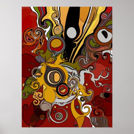 SENECA - Abstract Poster (Voorkant)