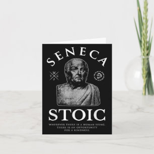 Seneca citeert "gelegenheid voor een vriendelijkhe kaart