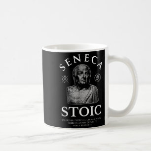 Seneca citeert "gelegenheid voor een vriendelijkhe koffiemok