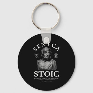 Seneca citeert "gelegenheid voor een vriendelijkhe sleutelhanger