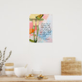 Seneca citeert grillige moderne collage poster (Keuken)