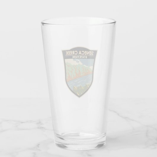 Seneca Creek State Park Maryland Badge Glas (Achterkant)