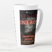 Seneca en de Soul van Nero - Latte Mok (Rechterhoek)