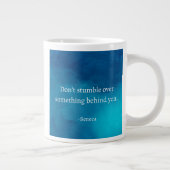 Seneca: Focus vooruit, niet op het verleden struik Grote Koffiekop (Rechts)