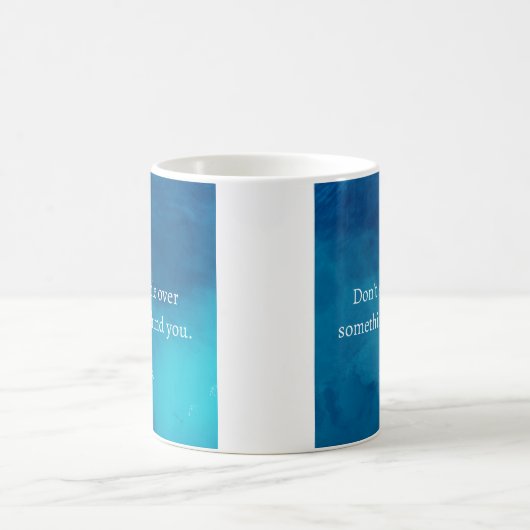 Seneca: Focus vooruit, niet op het verleden struik Magische Mok (Center)