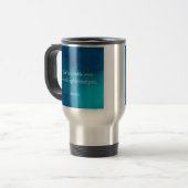 Seneca: Focus vooruit, niet op het verleden struik Reisbeker (Voorkant links)