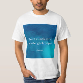 Seneca: Focus vooruit, niet op het verleden struik T-shirt