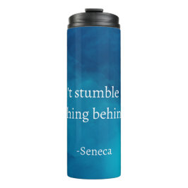 Seneca: Focus vooruit, niet op het verleden struik Thermosbeker