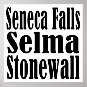 Seneca Herfsten Selma Stonewall Poster