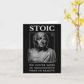 Seneca in de verbeelding, stoïcisme kaart (Gele Bloem)