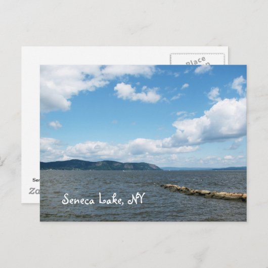 Seneca Lake 2 Briefkaart (Voorkant / Achterkant)