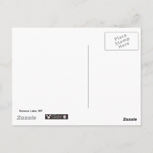 Seneca Lake 2 Briefkaart (Achterkant)