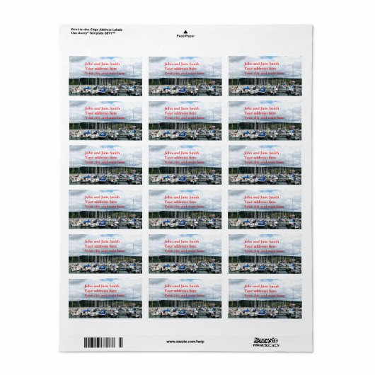 Seneca Lake. Etiket (Full Sheet)