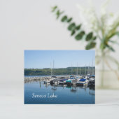 Seneca Lake in New York Briefkaart (Staand voorkant)