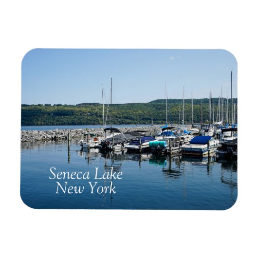 Seneca Lake in New York Magneet (Horizontaal)