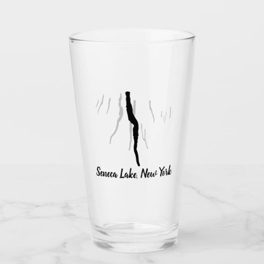 Seneca Lake, NY Beverage Glass Glas (Voorkant)