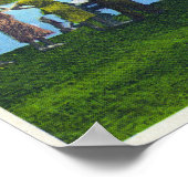 Seneca Lake Park Scene Poster (Hoek)