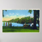 Seneca Lake Park Scene Poster (Voorkant)