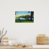 Seneca Lake Park Scene Poster (Keuken)