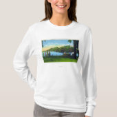 Seneca Lake Park Scene T-shirt (Voorkant)