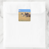 Seneca, Oregon, Verenigde Staten Vierkante Sticker (Tas)