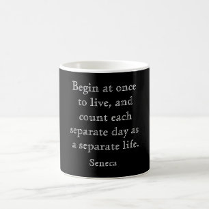 Seneca quote - koffie mok