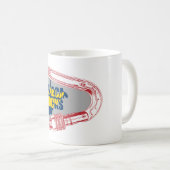 Seneca Rocks Klibing Carabiner Koffiemok (Voorkant rechts)