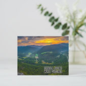 Seneca Rocks West Virginia Briefkaart (Staand voorkant)