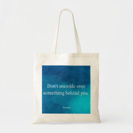Seneca Stoic Quote Canvas tas