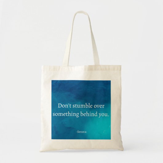 Seneca Stoic Quote Canvas tas (Voorkant)