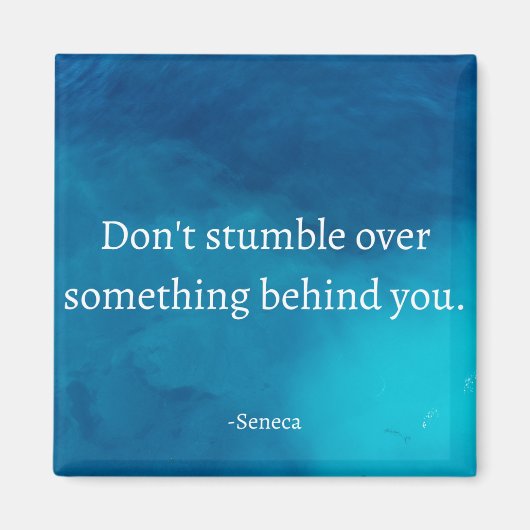 Seneca Stoic Quote Magnet (Voorkant)