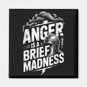 Seneca Stoïcijnse filosoof Quote Motivatie Stoicis Magneet