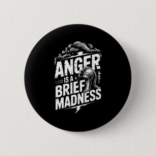 Seneca Stoïcijnse filosoof Quote Motivatie Stoicis Ronde Button 5,7 Cm