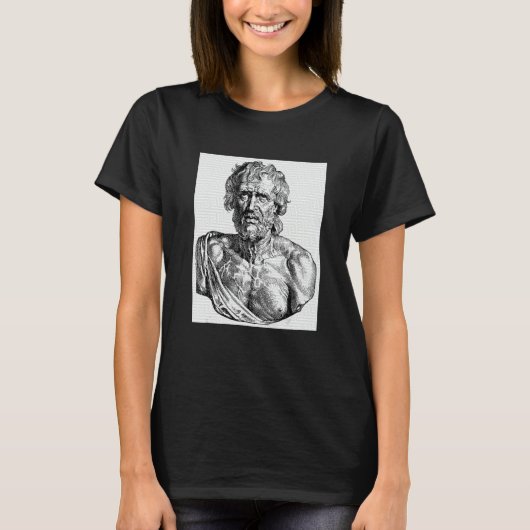Seneca Stoicism Roman Philosophy Ancient Rome His T-shirt (Voorkant)