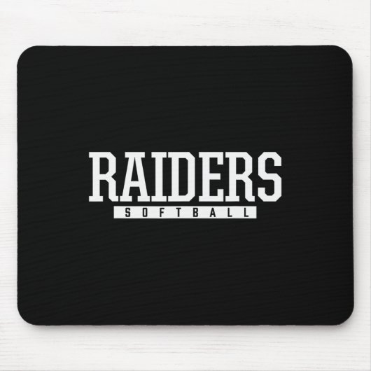 Seneca Valley Raiders Softbal Hs Muismat (Voorkant)