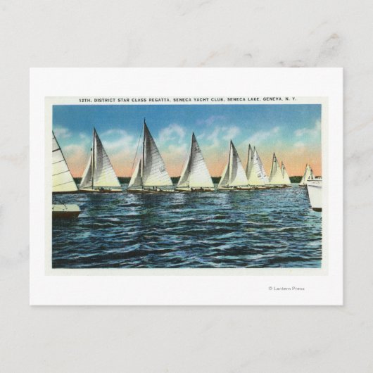 Seneca Yacht Club Briefkaart (Voorkant)