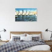 Seneca Yacht Club Canvas Afdruk (Insitu (Slaapkamer))