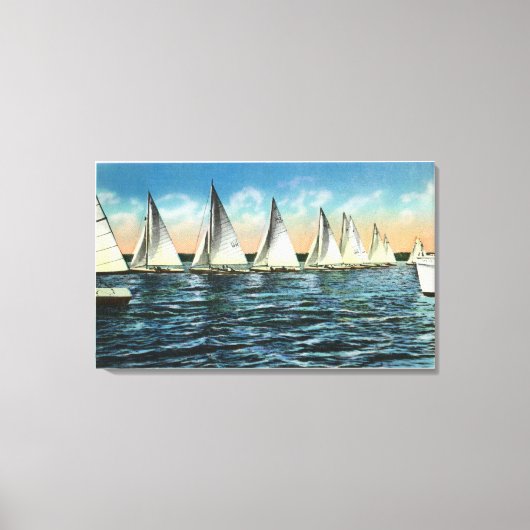 Seneca Yacht Club Canvas Afdruk (Voorkant)