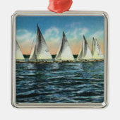 Seneca Yacht Club Metalen Ornament (Voorkant)