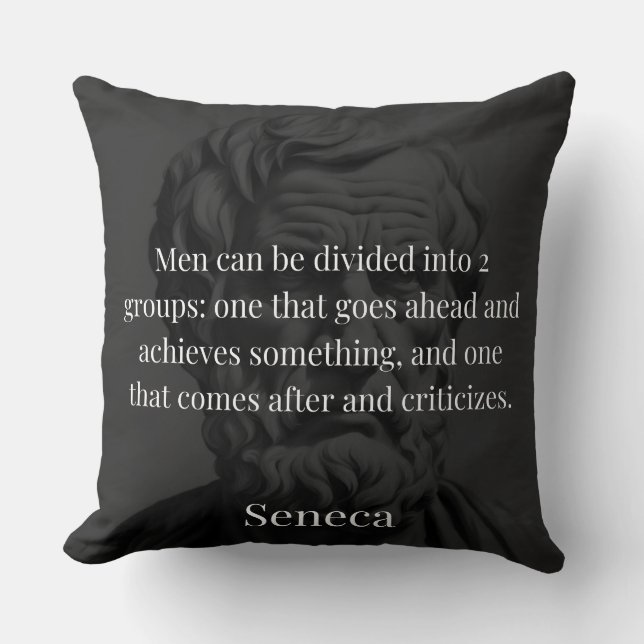 Seneca's Division: De Doers en de Critici Kussen (Voorkant)