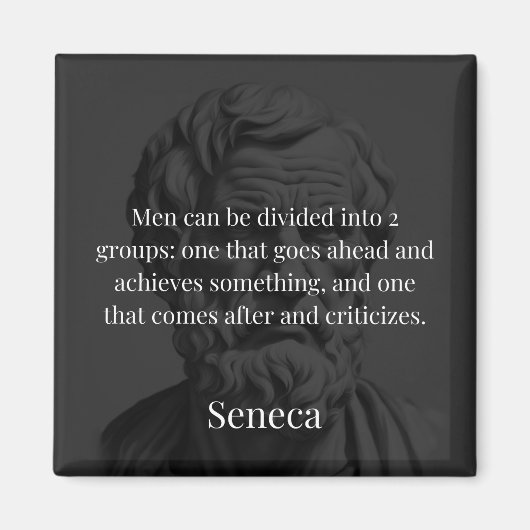 Seneca's Division: De Doers en de Critici Magneet (Voorkant)