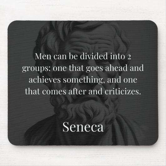 Seneca's Division: De Doers en de Critici Muismat (Voorkant)